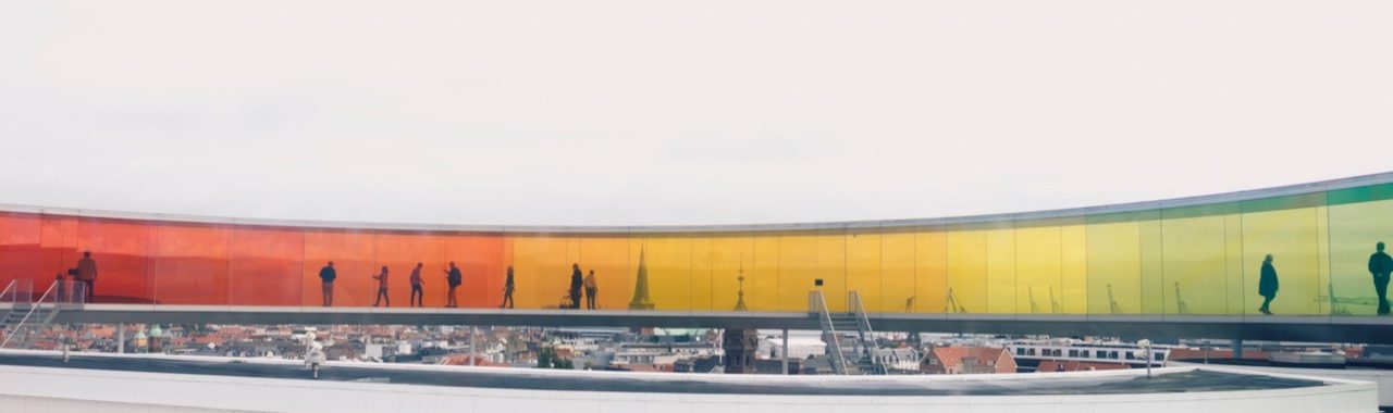 What is the European Digital City Index Business English (Image of Aarhus Art Museum by Thomas Peham)